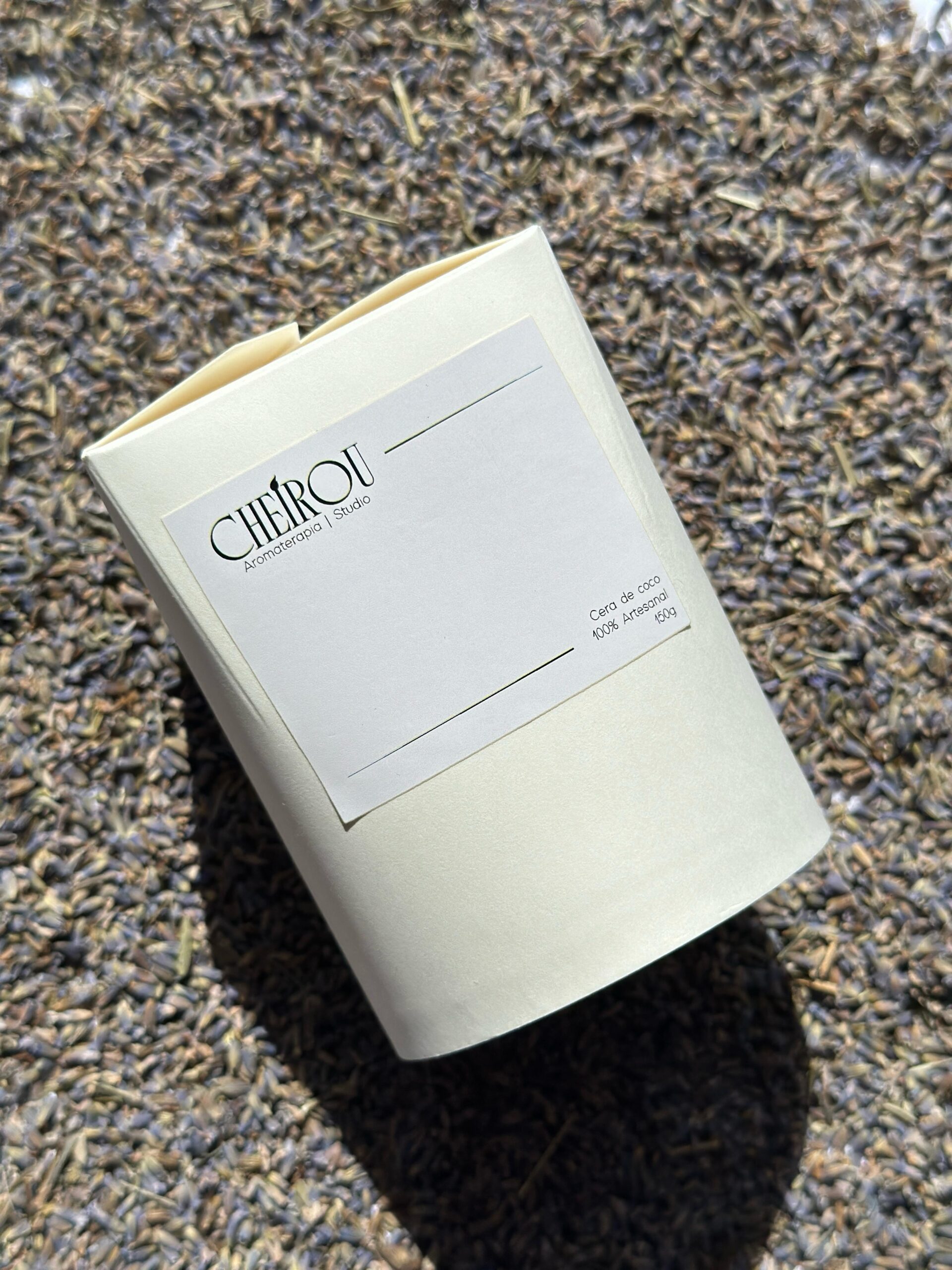 Vela Vidro Lavanda - 150g