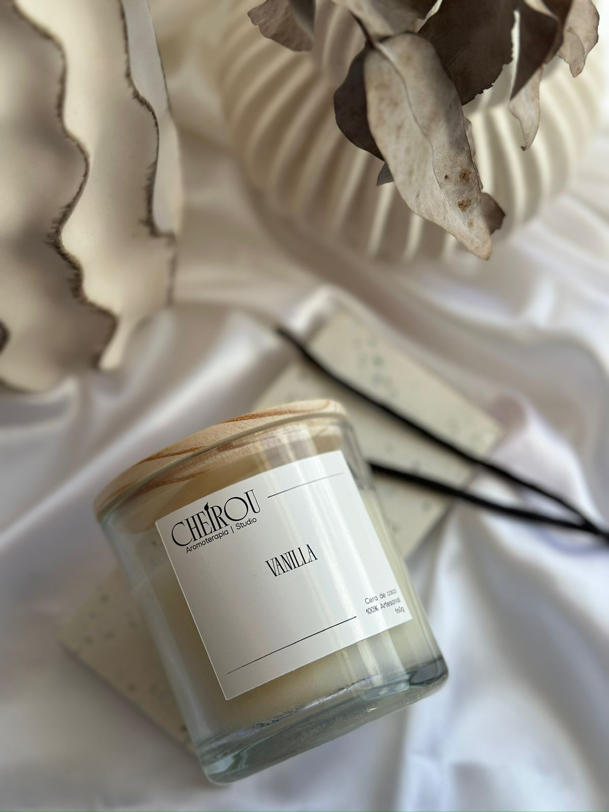 Vela Vidro Vanilla - 150g
